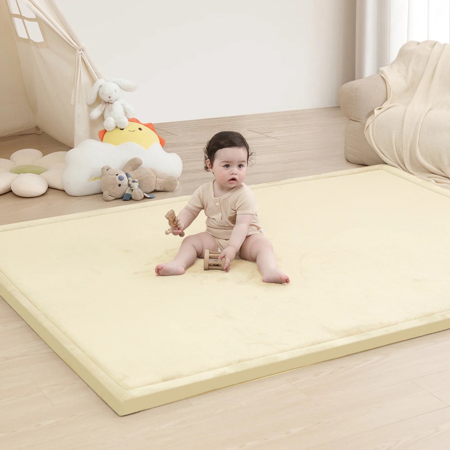 LullaMat® 1.3" Thick CloudFoam™ Play Mat