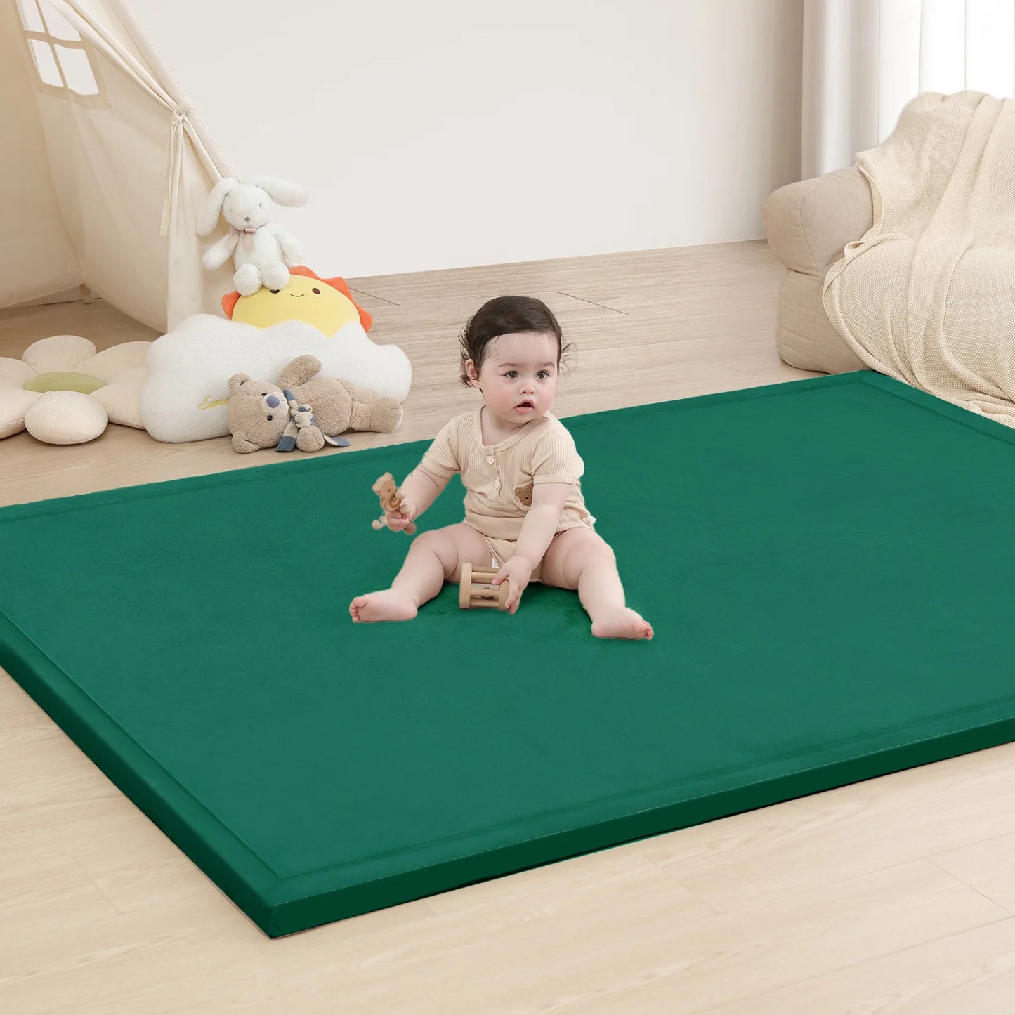 LullaMat® 1.3" Thick CloudFoam™ Play Mat