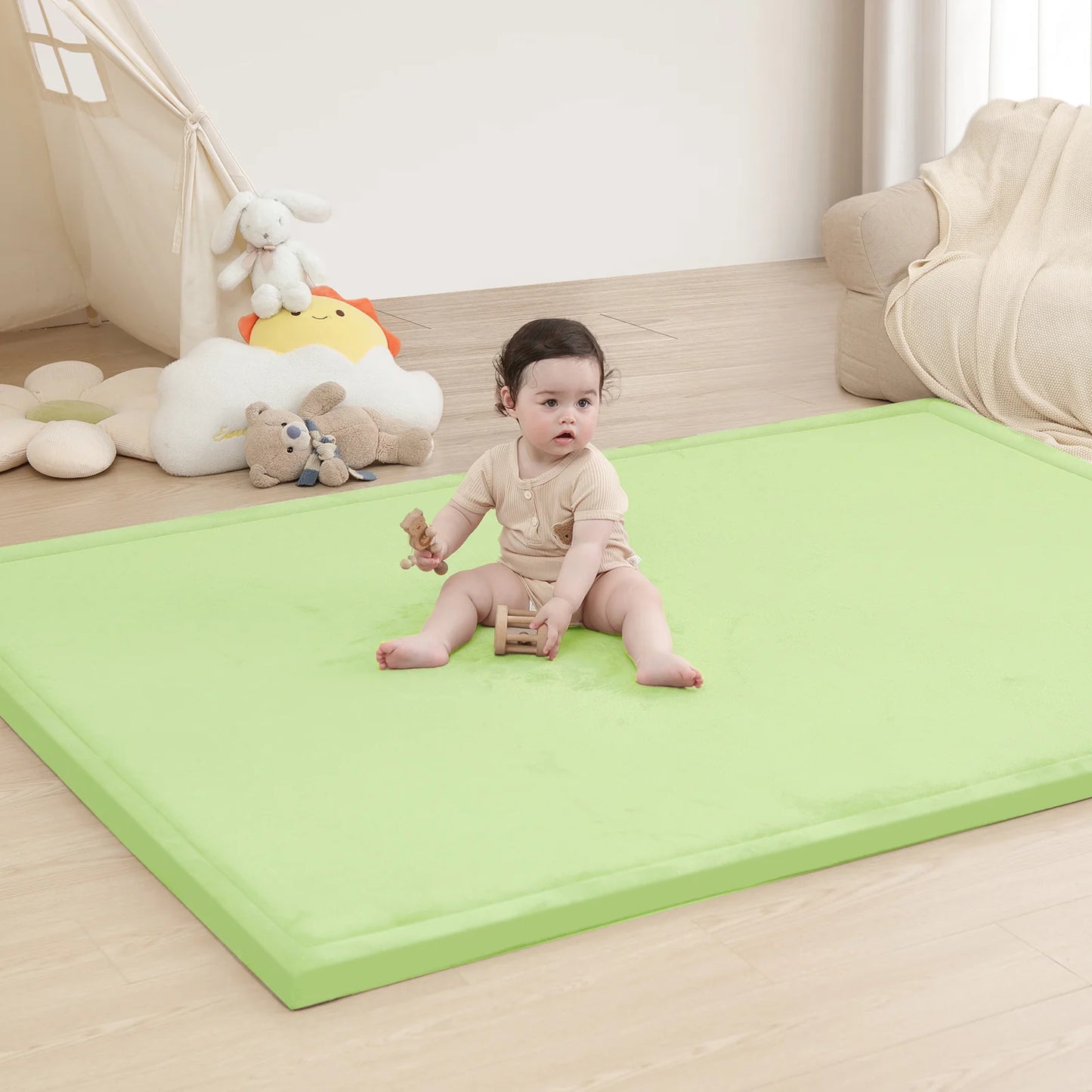 LullaMat® 1.3" Thick CloudFoam™ Play Mat