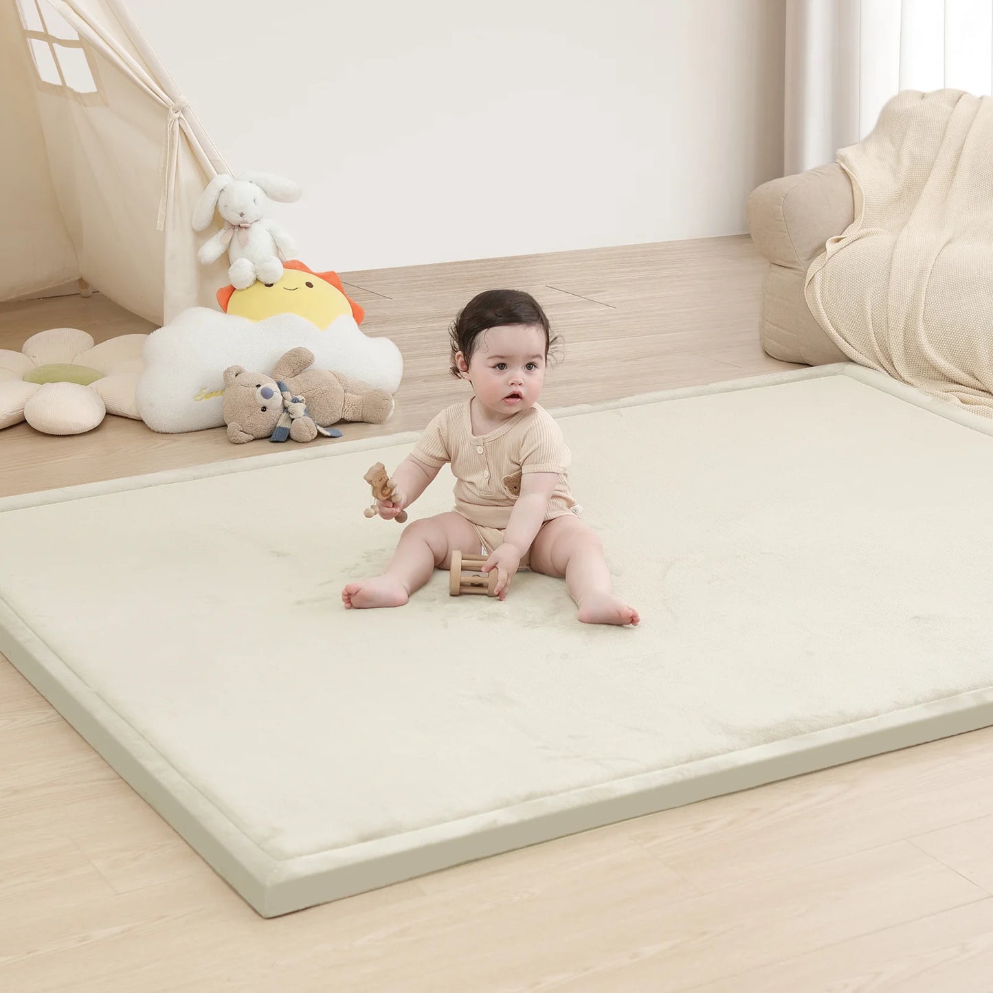 LullaMat® 1.3" Thick CloudFoam™ Play Mat
